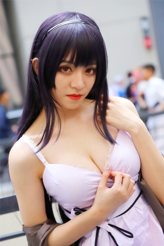 黑丝美女coser